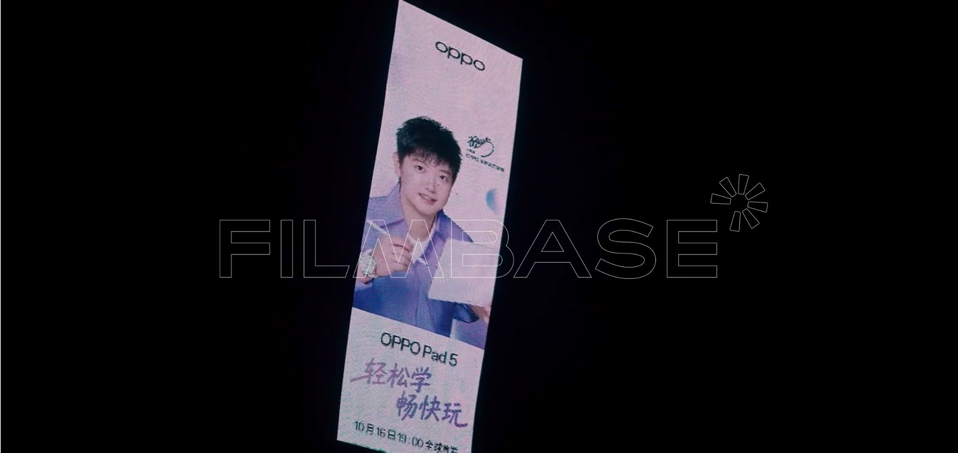 OPPO Find X9 Launch Event Featuring Yingsha Sun  as Brand Ambassador